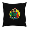 little kingdom of horrors Throw Pillow