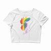 rooster pride Crop Top