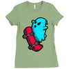 radical ghost Ladies Fitted T-Shirt