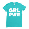 girl pwr Ladies Fitted T-Shirt