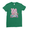 mushroom party Ladies Fitted T-Shirt