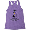 Dad And Son Fishing Partners For Life Racerback Tank