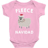 fleece navidad Baby Bodysuit