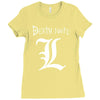 death note manga fumetti comics Ladies Fitted T-Shirt
