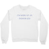 i'm more of an indoor kid Crewneck Sweatshirt