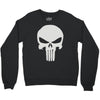the punisher skull head Crewneck Sweatshirt