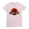 Totoro Park Ladies Fitted T-Shirt