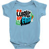 wake up and fight Baby Onesie