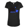 anything unrelated elephants Maternity Scoop Neck T-shirt