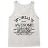 world's most amazing husband greeting Tank Top