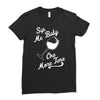 sip me baby one more time wine glass Ladies Fitted T-Shirt