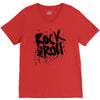 rock music r V-Neck Tee