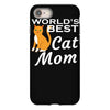 world's best cat mom iPhone 8