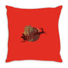 tropical santa Throw Pillow