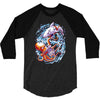 octopus vs shark 3/4 Sleeve Shirt