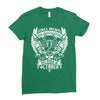 All Men are Created Equal but Only the Best are Born in October Ladies Fitted T-Shirt