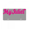 MY JULIET License Plate