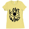 love wins Ladies Fitted T-Shirt