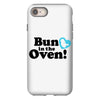 Bun in the Oven with Heart Baby Boy iPhone 8