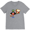 mustard or mayo V-Neck Tee