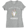 Born To Be A Unicorn! Ladies Fitted T-Shirt