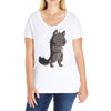 i woke up like this Ladies Curvy T-Shirt