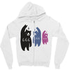 Black Bear Metal Artistshot Zipper Hoodie
