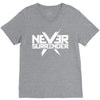 never surrender V-Neck Tee