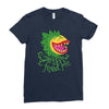 feed me Ladies Fitted T-Shirt