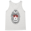 girl and skull Tank Top
