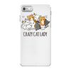 crazy cat lady iPhone 7 Case