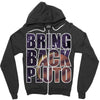 bring back pluto Zipper Hoodie