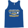 I Love Someone with Childhood Cancer to the Moon and Back to Infinity Tank Top