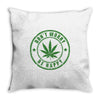 don't worry be happy Throw Pillow