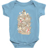 bad tempered rodents Baby Bodysuit