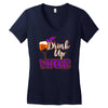 drink up witches Women's V-Neck T-Shirt