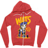 wat skateboard Zipper Hoodie