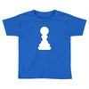 Chess King and Pawn Toddler T-shirt