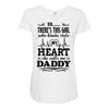 There's This Girl Who Stole My Heart She Calls Me Daddy Maternity Scoop Neck T-shirt