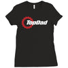 top dad mens funny novelty (2) Ladies Fitted T-Shirt