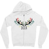 Deer Zipper Hoodie
