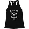 hawkins babysitting club indiana mike dustin eleven demogorgon strange Racerback Tank