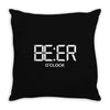 beer time Throw Pillow