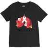 lung cancer awaneress V-Neck Tee