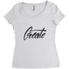 THE GREATE Women's Triblend Scoop T-shirt