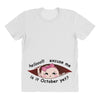October Peeking Out Asian Baby Girl All Over Women's T-shirt