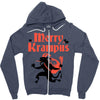merry krampus Zipper Hoodie