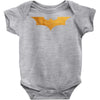 Batman Gold Logo Baby Bodysuit