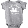 pro cow tipper tipping funny Baby Onesie