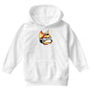 halftone fox (regular) Youth Hoodie